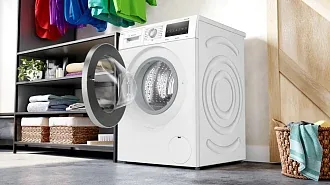 Стиральная машина Bosch WAT28S48ME 1400 об/мин, белый, инверторный EcoSilenceDrive двигатель 5