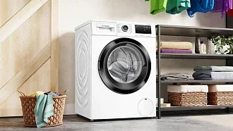 Стиральная машина Bosch WAU28RHEPL 1400 об/мин, #COLOR#, инверторный EcoSilenceDrive двигатель 5