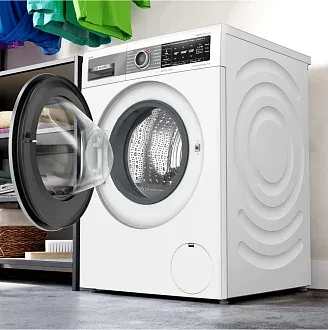 Стиральная машина Bosch WAV28E43 1400 об/мин, белый, инверторный EcoSilenceDrive двигатель 6