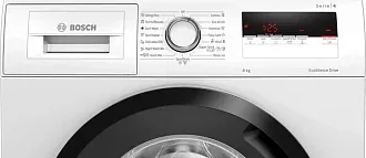 Стиральная машина Bosch WAV28K43 1400 об/мин, белый, инверторный EcoSilenceDrive двигатель 4
