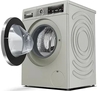 Стиральная машина Bosch WAV28MX0ME 1400 об/мин, серебристый, инверторный EcoSilenceDrive двигатель 2