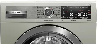 Стиральная машина Bosch WAV28MX0ME 1400 об/мин, серебристый, инверторный EcoSilenceDrive двигатель 4