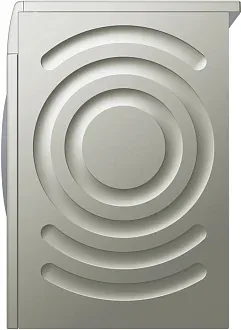 Стиральная машина Bosch WAV28MX0ME 1400 об/мин, серебристый, инверторный EcoSilenceDrive двигатель 5