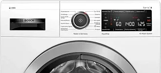 Стиральная машина Bosch WAVH8K92PL 1400 об/мин, белый, инверторный EcoSilenceDrive двигатель 2