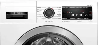 Стиральная машина Bosch WAVH8M92PL 1400 об/мин, белый, инверторный EcoSilenceDrive двигатель 5