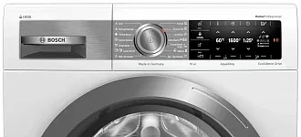 Стиральная машина Bosch WAX32DH1OE 1600 об/мин, белый, инверторный EcoSilenceDrive двигатель 2