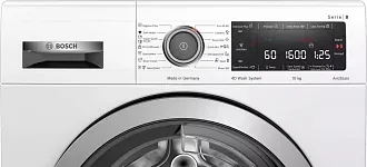 Стиральная машина Bosch WAX32M01BY 1600 об/мин, белый, инверторный EcoSilenceDrive двигатель 2