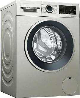 Стиральная машина Bosch WGA242XVOE 1200 об/мин, покрытие Inox-look под нержавеющую сталь, инверторный EcoSilenceDrive двигатель