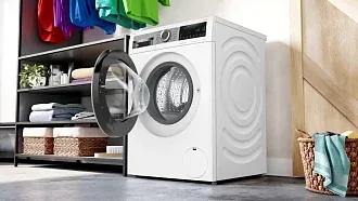 Стиральная машина Bosch WGA244A0ME 1400 об/мин, белый, инверторный EcoSilenceDrive двигатель 2