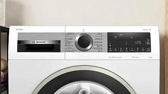 Стиральная машина Bosch WGA244A0ME 1400 об/мин, белый, инверторный EcoSilenceDrive двигатель 4
