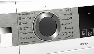 Стиральная машина Bosch WGA25400ME 1400 об/мин, белый, инверторный EcoSilenceDrive двигатель 7