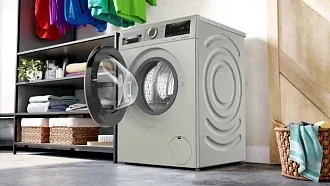 Стиральная машина Bosch WGA2540XME 1200 об/мин, белый, инверторный EcoSilenceDrive двигатель 8