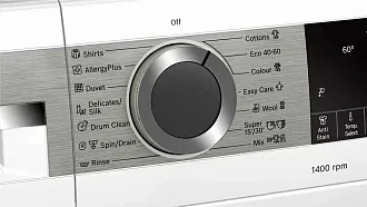 Стиральная машина Bosch WGA254X0ME 1400 об/мин, белый, инверторный EcoSilenceDrive двигатель 8