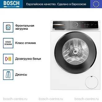 Стиральная машина Bosch WGB244ALSN 1400 об/мин, белый, инверторный двигатель 2