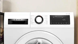 Стиральная машина Bosch WGG1420LSN 1200 об/мин, белый, инверторный EcoSilenceDrive двигатель 4
