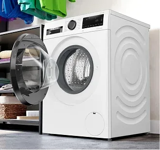 Стиральная машина Bosch WGG244010 1400 об/мин, белый, инверторный EcoSilenceDrive двигатель 5