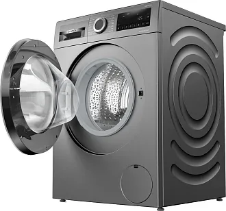Стиральная машина Bosch WGG2440RSN 1400 об/мин, серый, инверторный EcoSilenceDrive двигатель 8