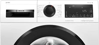 Стиральная машина Bosch WGG244A0BY 1400 об/мин, белый, инверторный EcoSilenceDrive двигатель 4