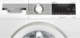 Стиральная машина Bosch WHA222XMOE 1200 об/мин, белый, инверторный EcoSilenceDrive двигатель 4