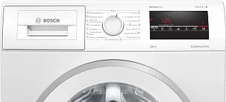 Стиральная машина Bosch WLP20260BL 1000 об/мин, белый, инверторный EcoSilenceDrive двигатель 3