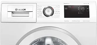 Стиральная машина Bosch WLR245H3OE 1200 об/мин, белый, инверторный EcoSilenceDrive двигатель 6