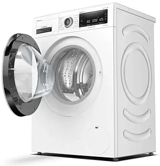 Стиральная машина Bosch WLW24L41OE 1200 об/мин, белый, инверторный EcoSilenceDrive двигатель 4