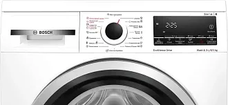 Стирально-сушильная машина Bosch WDS28460OE 1400 об/мин, белый, инверторный EcoSilenceDrive двигатель 3