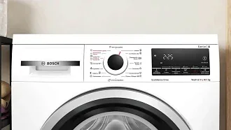 Стирально-сушильная машина Bosch WDS28460OE 1400 об/мин, белый, инверторный EcoSilenceDrive двигатель 6