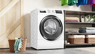 Стирально-сушильная машина Bosch WDU28513 1400 об/мин, белый, конденсационная сушка, инверторный EcoSilenceDrive двигатель 8