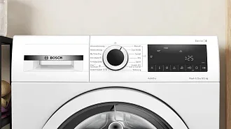 Стирально-сушильная машина Bosch WNA134B0SN 1400 об/мин, белый, конденсационная сушка, инверторный EcoSilenceDrive двигатель 7