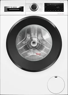 Стирально-сушильная машина Bosch WNA144B0SN 1400 об/мин, белый, конденсационная сушка, универсальный двигатель