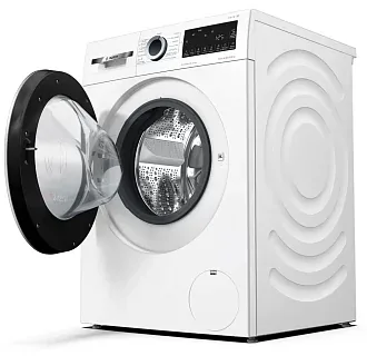 Стирально-сушильная машина Bosch WNG25440IT 1400 об/мин, белый, конденсационная сушка, инверторный EcoSilenceDrive двигатель 3
