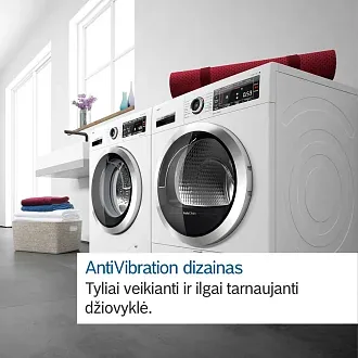 Сушильная машина Bosch WQG245AMSN 8