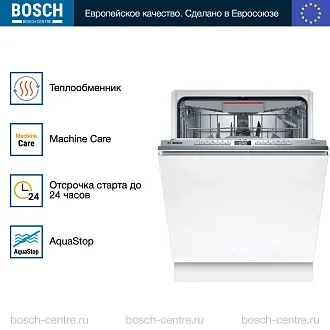 Встраиваемая посудомоечная машина Bosch SBH4ECX10E 3