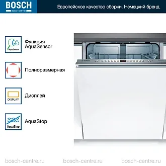 Встраиваемая посудомоечная машина Bosch SMV46JX10Q 3
