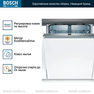 Встраиваемая посудомоечная машина Bosch SMV46JX10Q 4