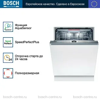 Встраиваемая посудомоечная машина Bosch SMV4HVX32E 2