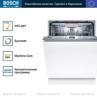 Встраиваемая посудомоечная машина Bosch SMV4HVX40E 2
