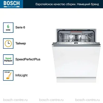 Встраиваемая посудомоечная машина Bosch SMV6EMX75Q 3