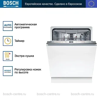 Встраиваемая посудомоечная машина Bosch SMV6ZCX06E 3