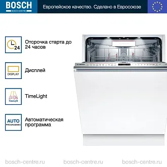 Встраиваемая посудомоечная машина Bosch SMV8YCX03E 4