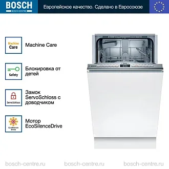 Встраиваемая посудомоечная машина Bosch SPV4HKX45E 3
