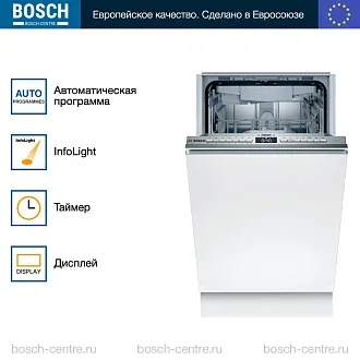 Встраиваемая посудомоечная машина Bosch SPV4XMX16E 4