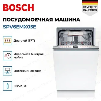 Встраиваемая посудомоечная машина Bosch SPV6EMX05E 3