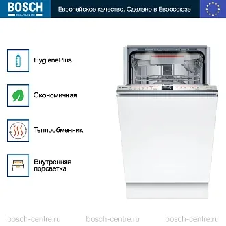 Встраиваемая посудомоечная машина Bosch SPV6EMX76Q 4