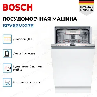 Встраиваемая посудомоечная машина Bosch SPV6ZMX17E 3