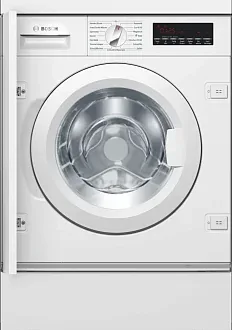Встраиваемая стиральная машина Bosch WIW 28442EU 1400 об/мин, белый, инверторный EcoSilenceDrive двигатель