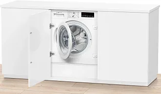 Встраиваемая стиральная машина Bosch WIW 28442EU 1400 об/мин, белый, инверторный EcoSilenceDrive двигатель 5