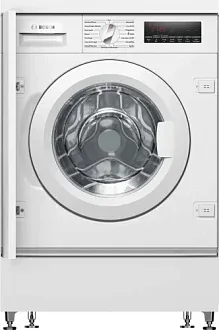 Встраиваемая стиральная машина Bosch WIW 28443 1400 об/мин, белый, инверторный EcoSilenceDrive двигатель 5