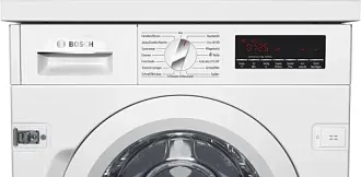 Встраиваемая стиральная машина Bosch WIW 28443 1400 об/мин, белый, инверторный EcoSilenceDrive двигатель 6